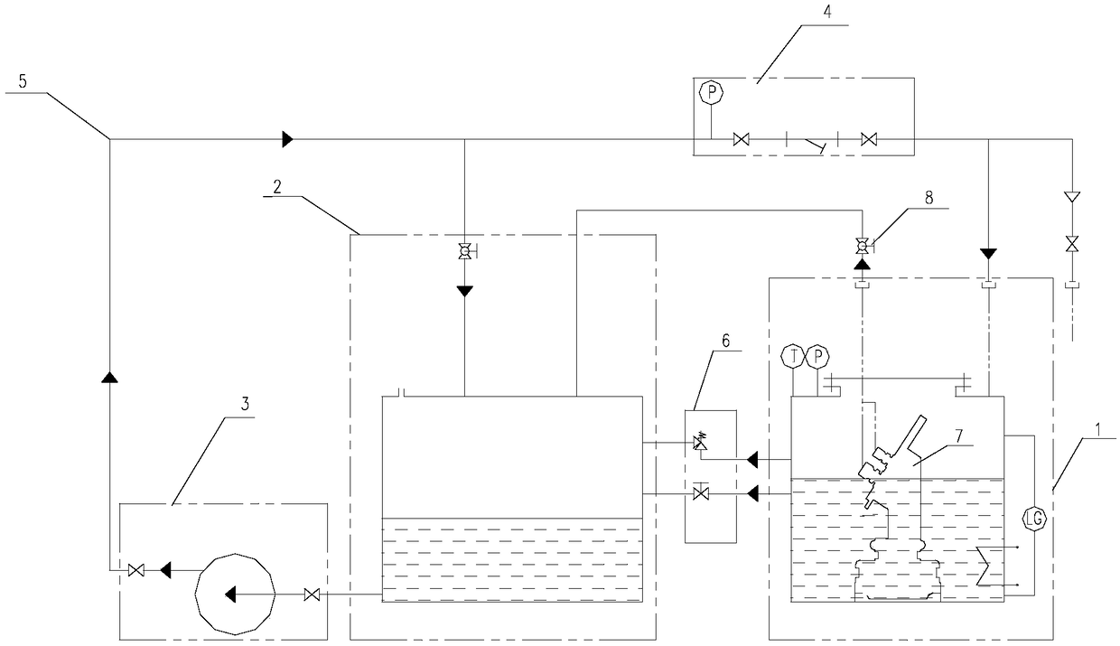 Reverse cleaning system of fuel gas nozzle and cleaning method of fuel gas nozzle