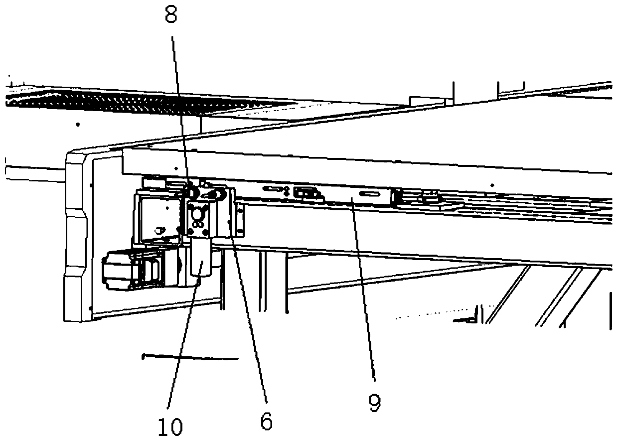 Positioning device and method for automatically and quickly positioning intelligent flatbed printer and installation method