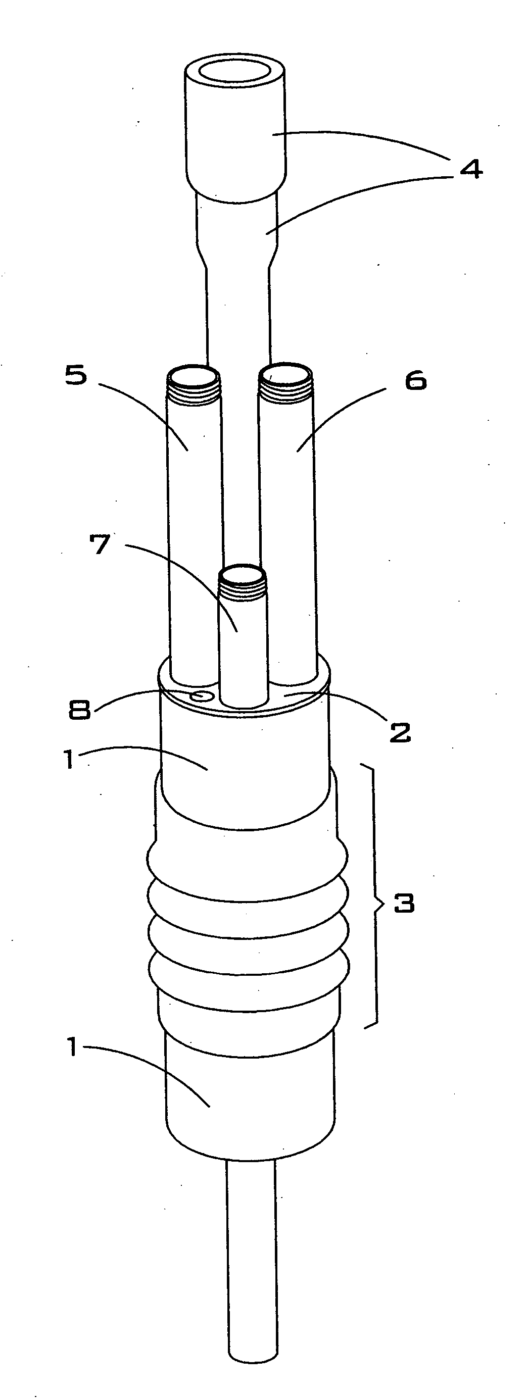 Multi-string production packer