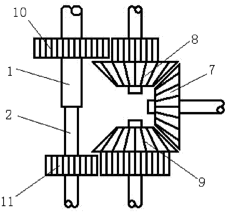 Coaxial dual-rotor helicopter