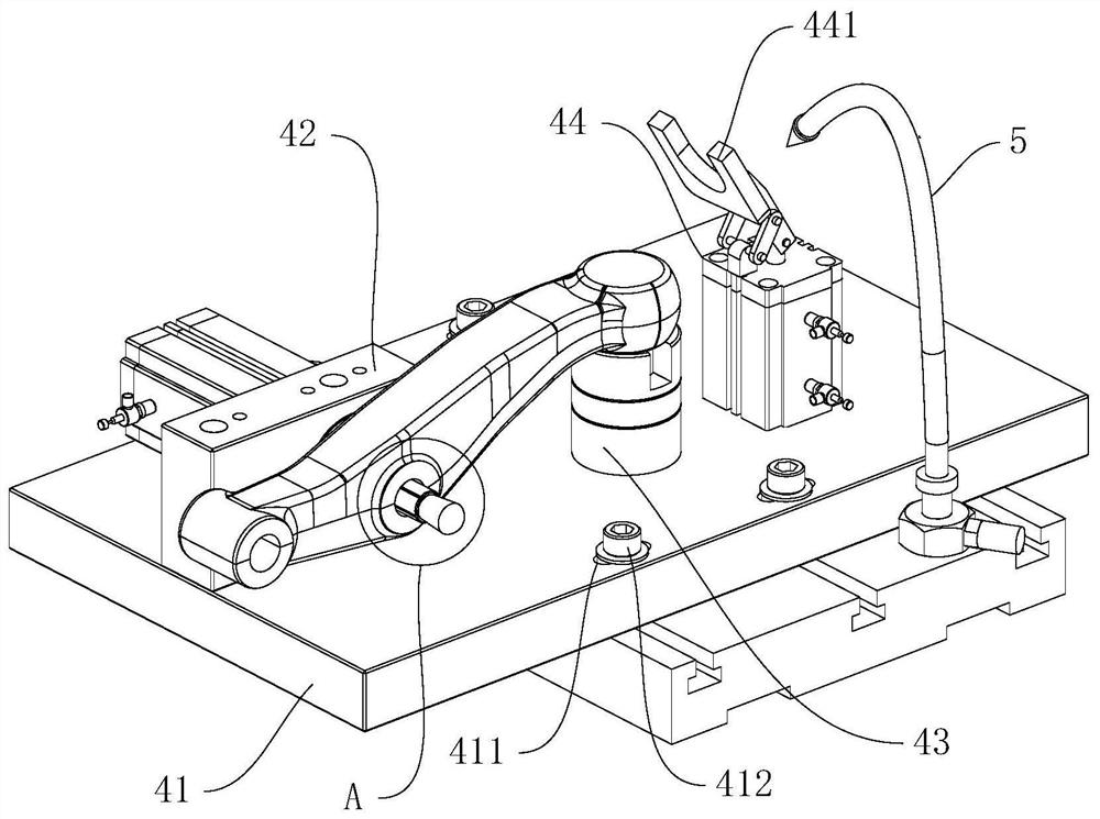 Taper hole drilling machine tool for steering knuckle arm