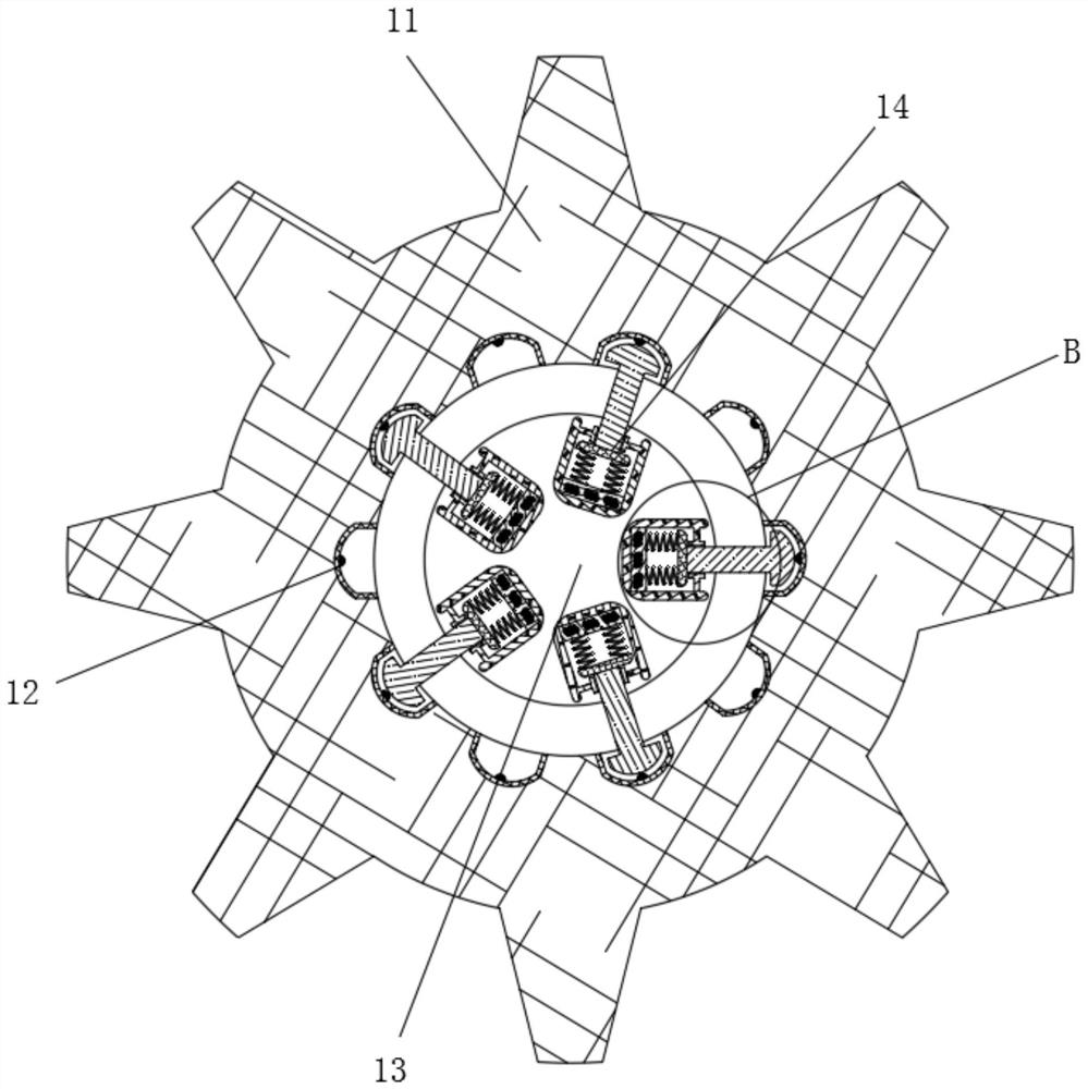 Fixed-length cutting protection device capable of fixing long steel