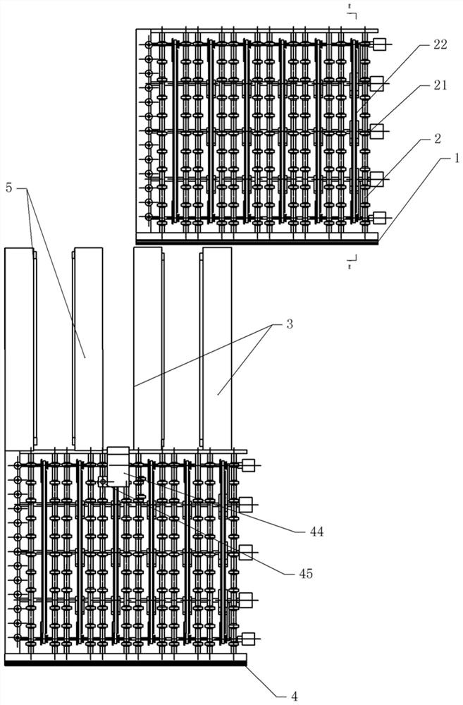 Automatic glass edging production line