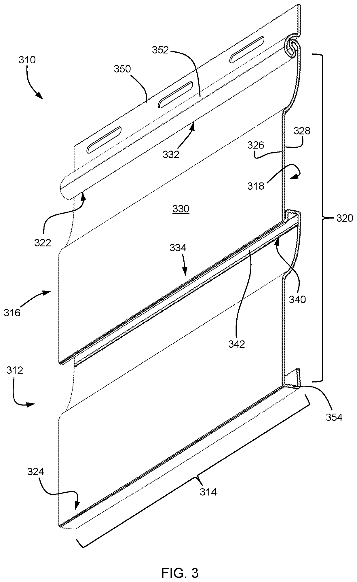 Siding Including Integrated Light Source