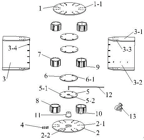 Reinforced plate type fire control joint structure for space structure