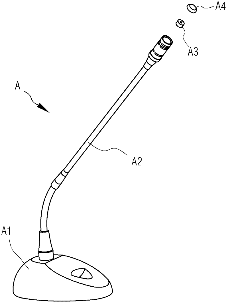 Anti-electromagnetic interference condenser microphone