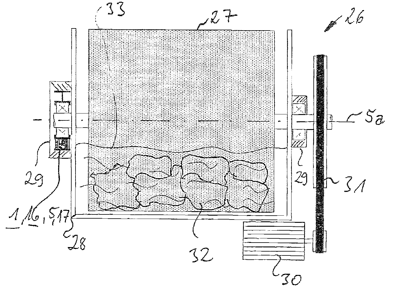 Measuring device comprising an optical sensory array, and method using said measuring device