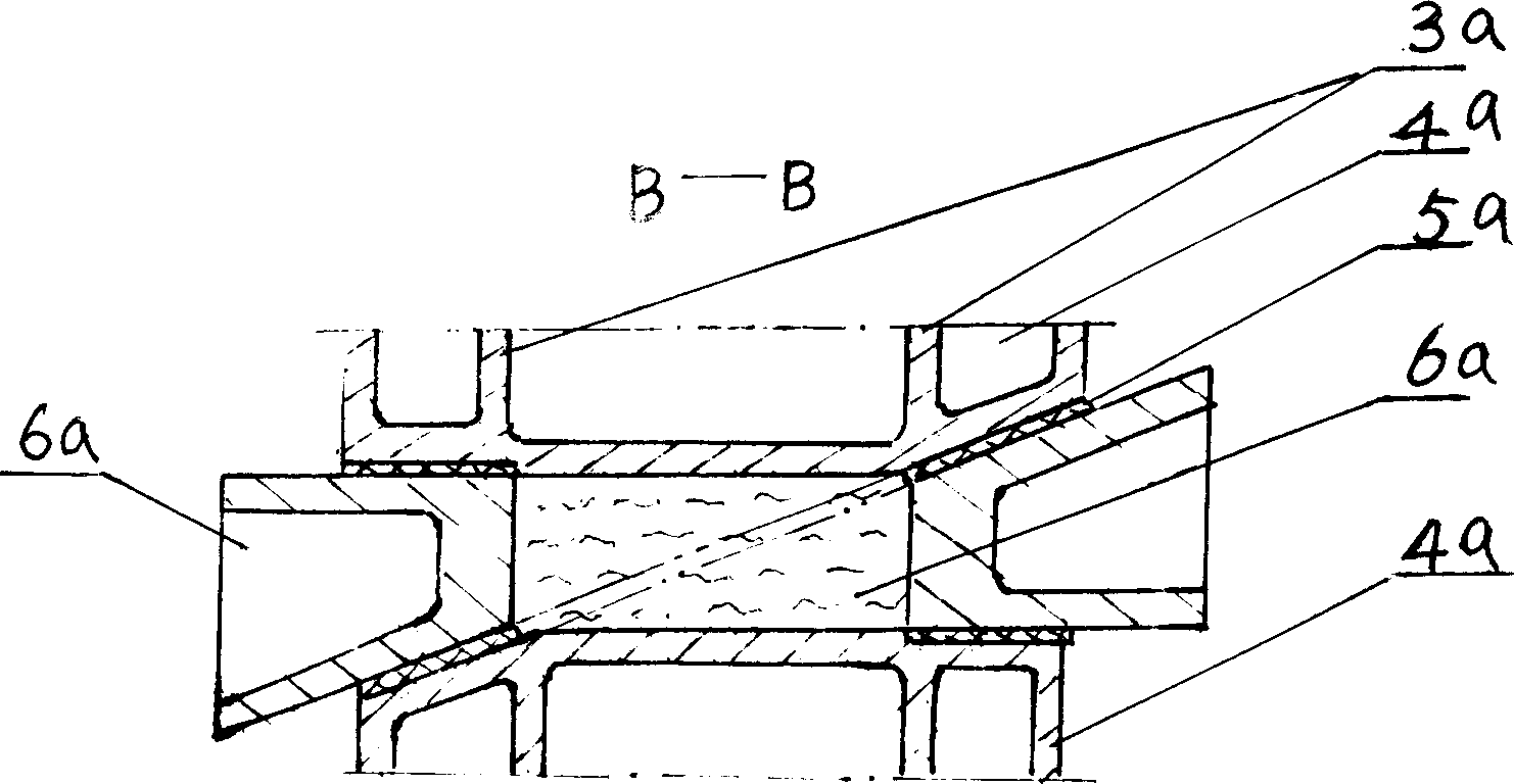 Manufacturing method of bimetal electroslag founding antiwear hopper teeth set