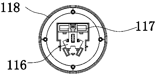 Rotating socket and distribution device