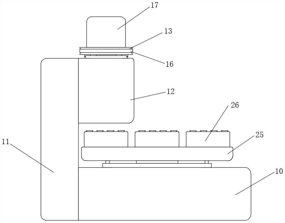 Moxa stick production and processing equipment added with ultramicro poria cocos powder and application method thereof