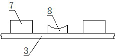 Perforating device special for electric power installation parts