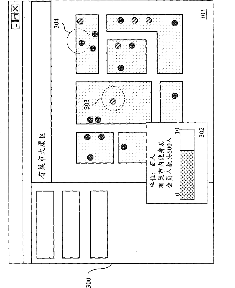 Regional statistical data electronic map display system and method thereof