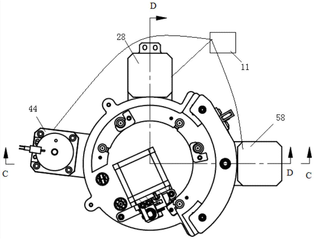 A magnetic separation device