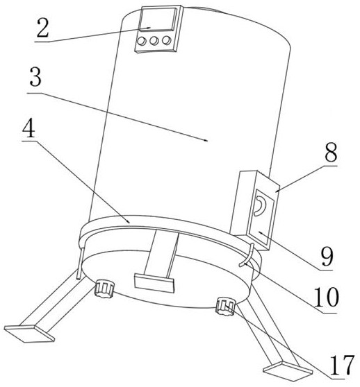 Hard endoscope air drying device for otolaryngology department