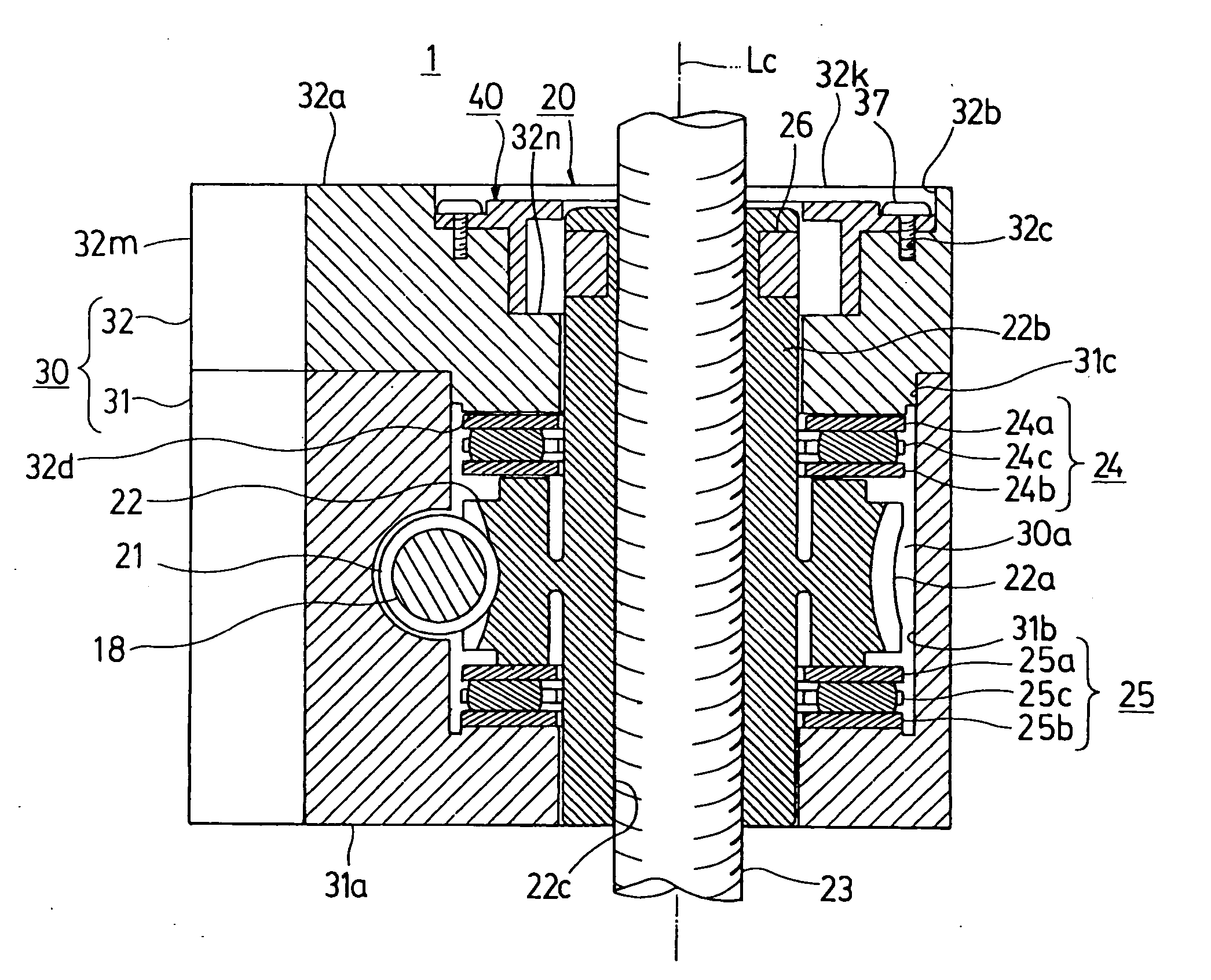 Seat drive motor and power seat system