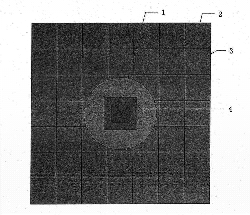 Broad beam navigation antenna adopting electromagnetic bandgap structure and novel installation method thereof