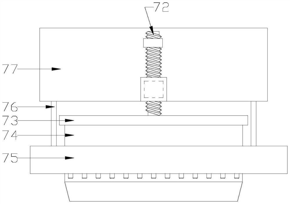 Pressing and cutting head for transfer film