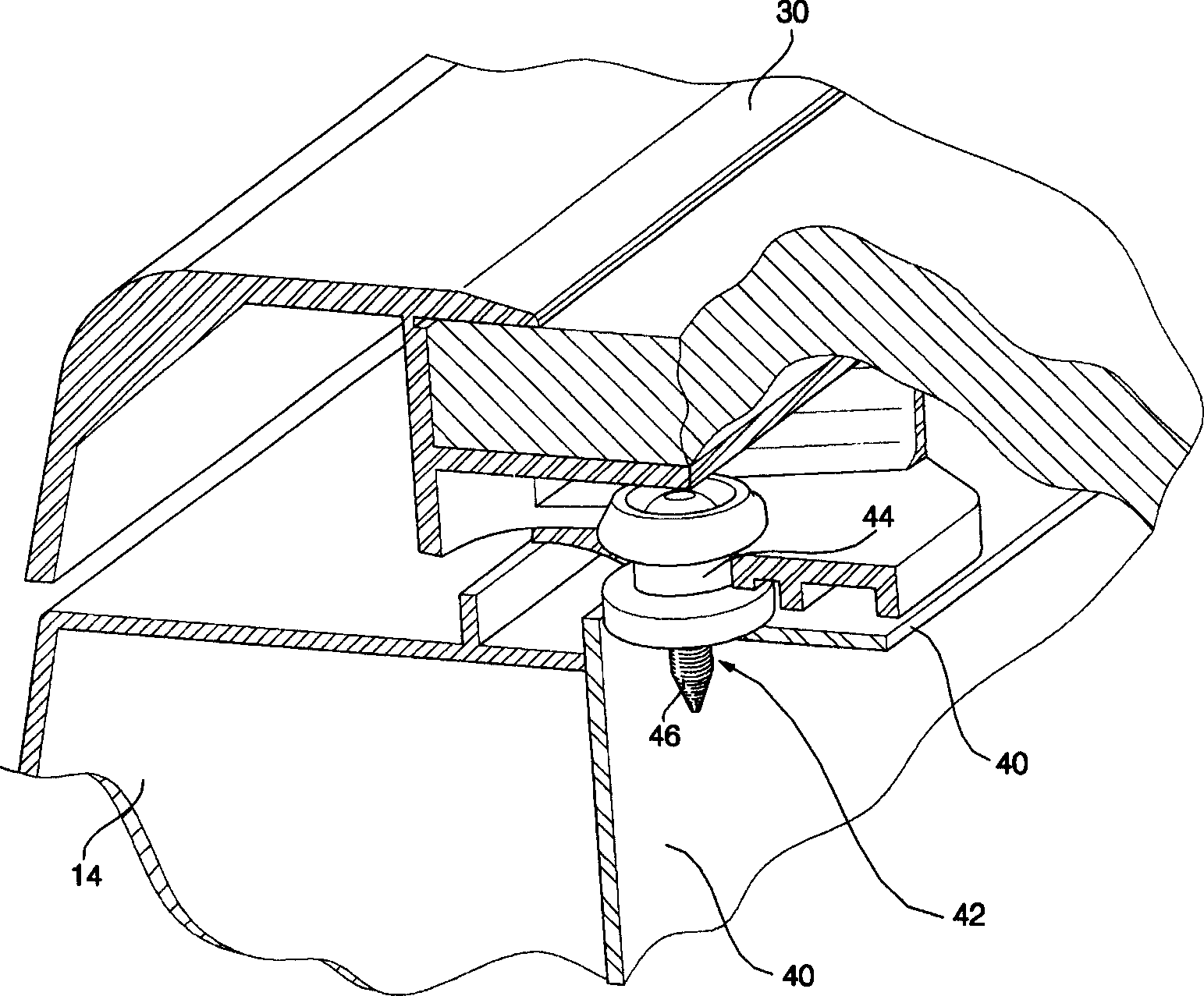 Top plate setting structure of drum washer