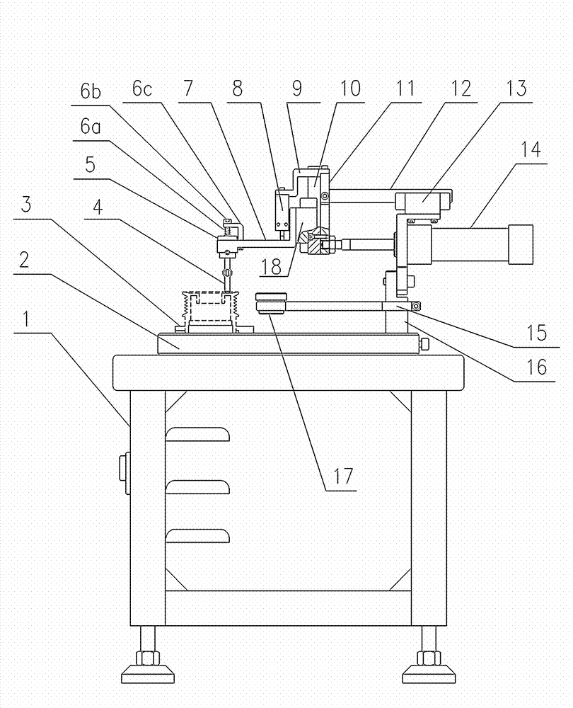 Automatic stamping machine for stamping pulley assemblies