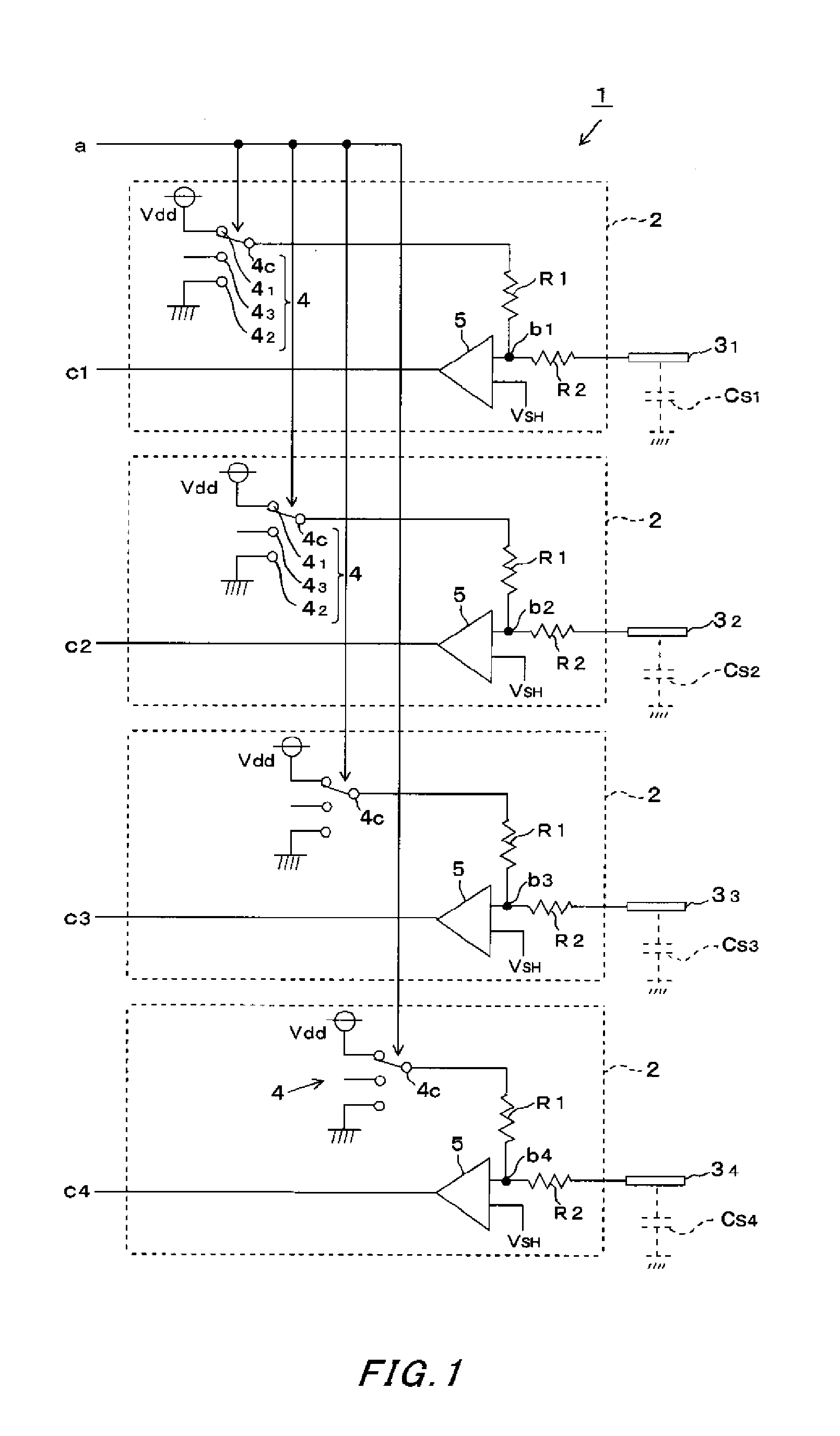 Capacitive touch panel