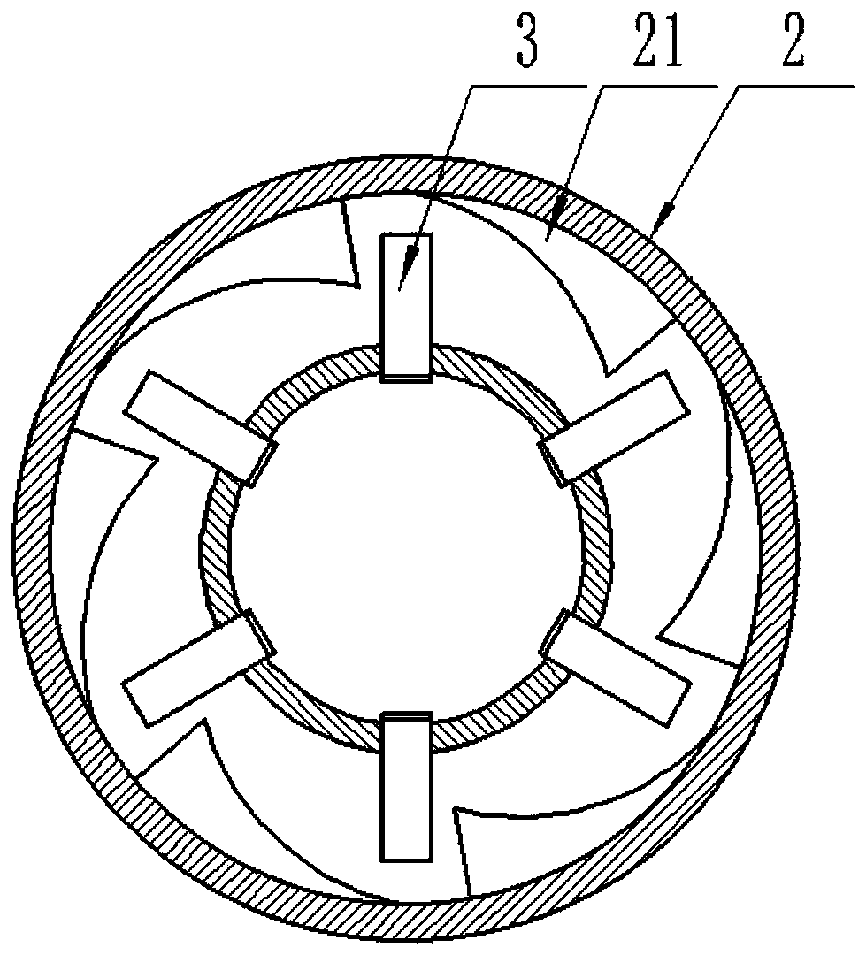 Airtight member of neodymium iron boron storage container and sealing method