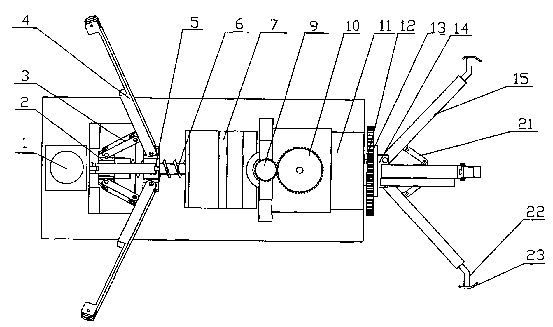 Robot for cleaning and detecting pipes