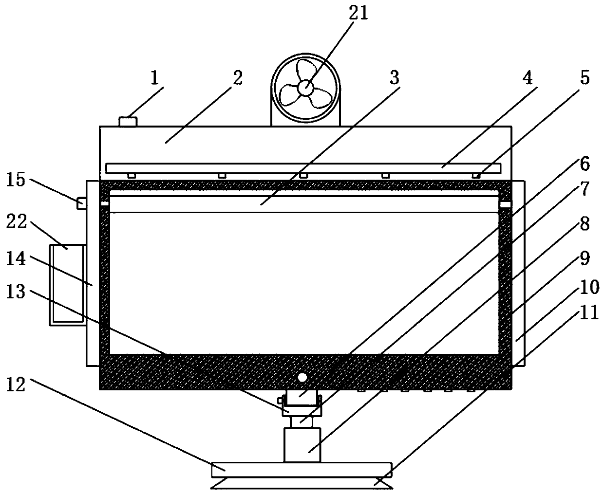 Novel computer information screen