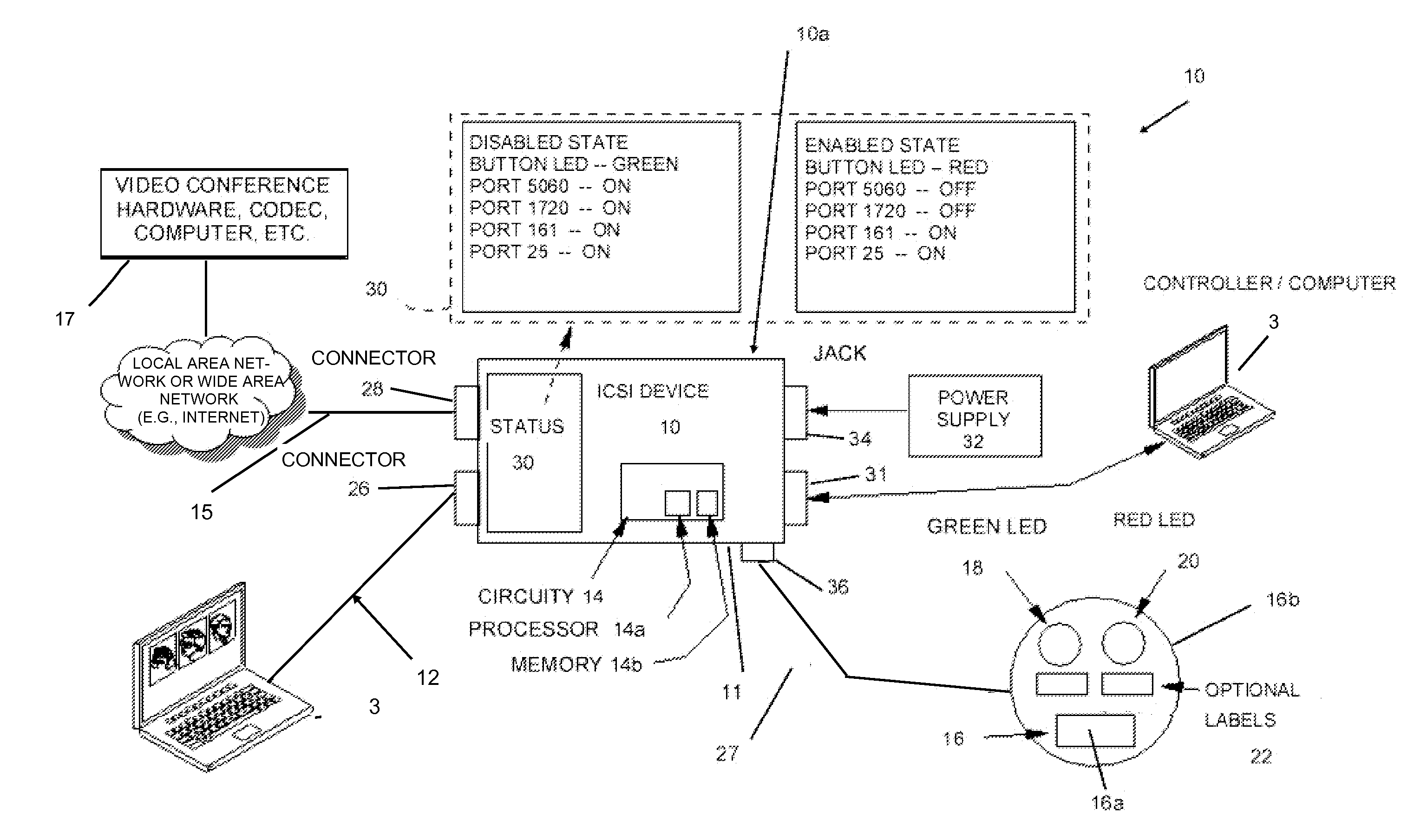 Internet protocol call signal interrupter for selective blocking of internet voice calls