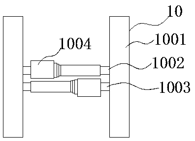 Cutting device with locating function for producing mask