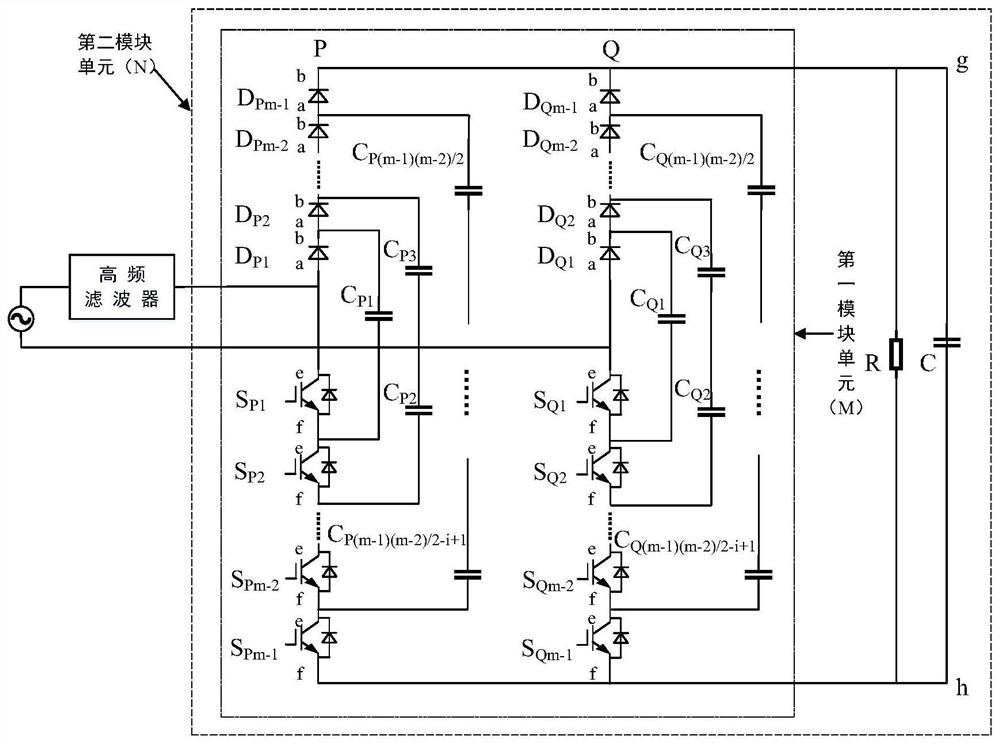 Bridgeless multi-level rectifier with common direct current bus and control strategy