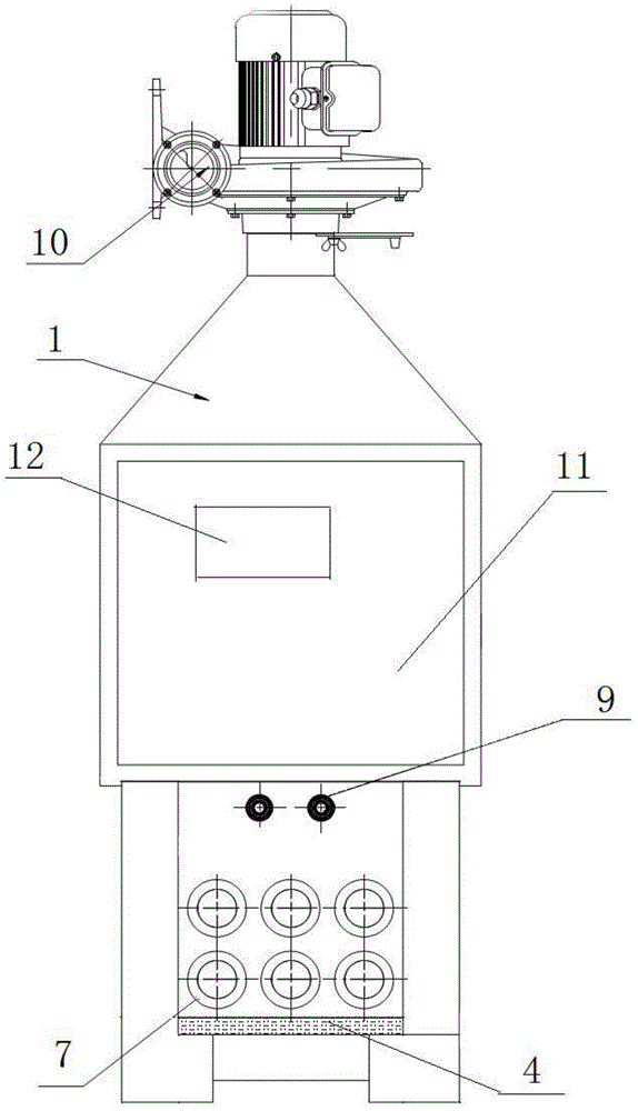 Ultrasonic salt bath combined cleaning machine for mechanical parts for test