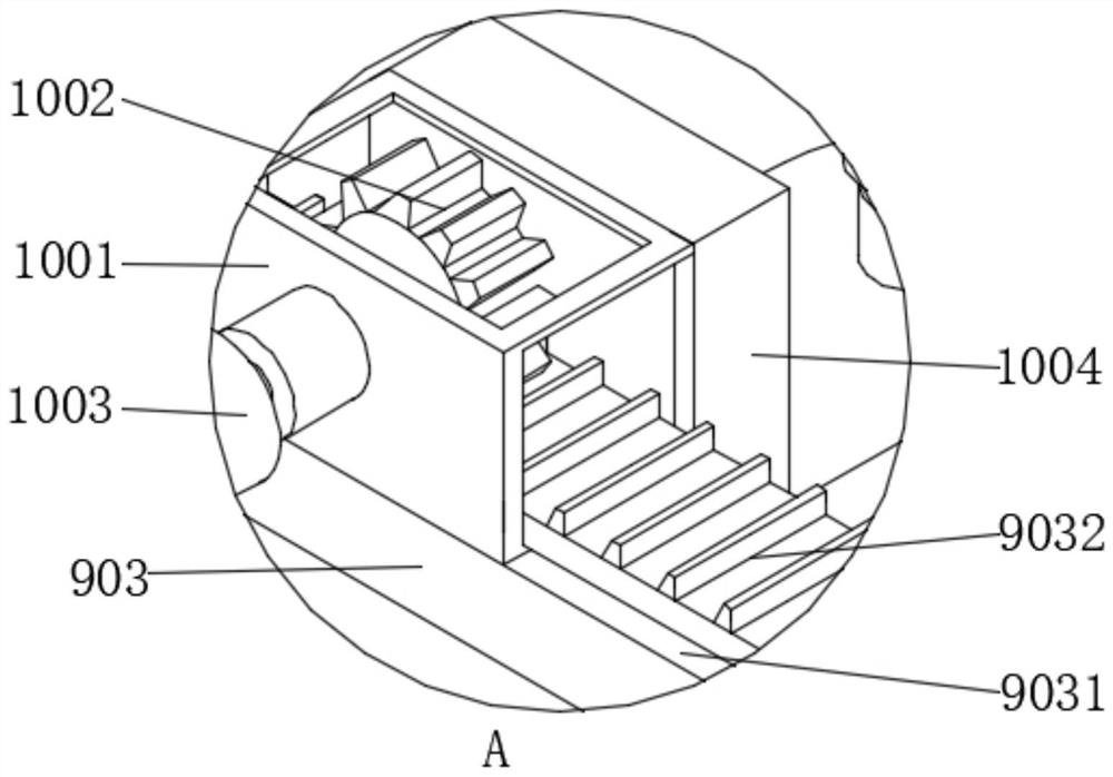 Device suitable for railway boxcar cargo loading and unloading