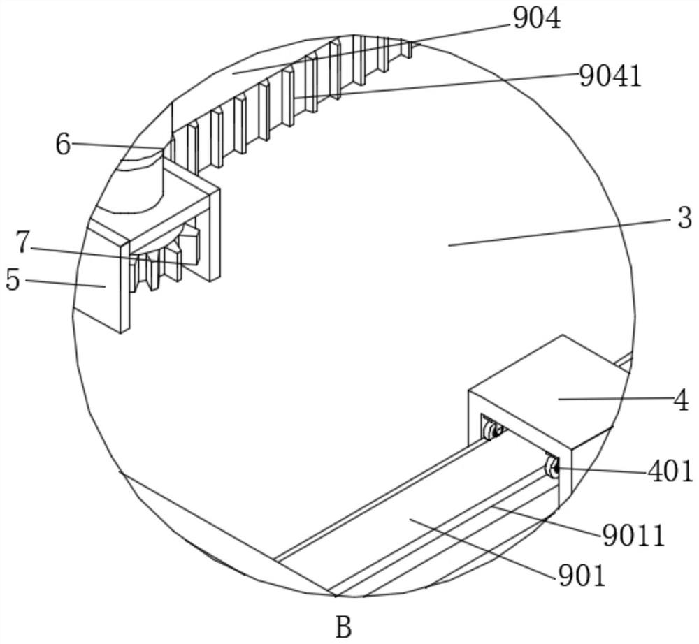 Device suitable for railway boxcar cargo loading and unloading