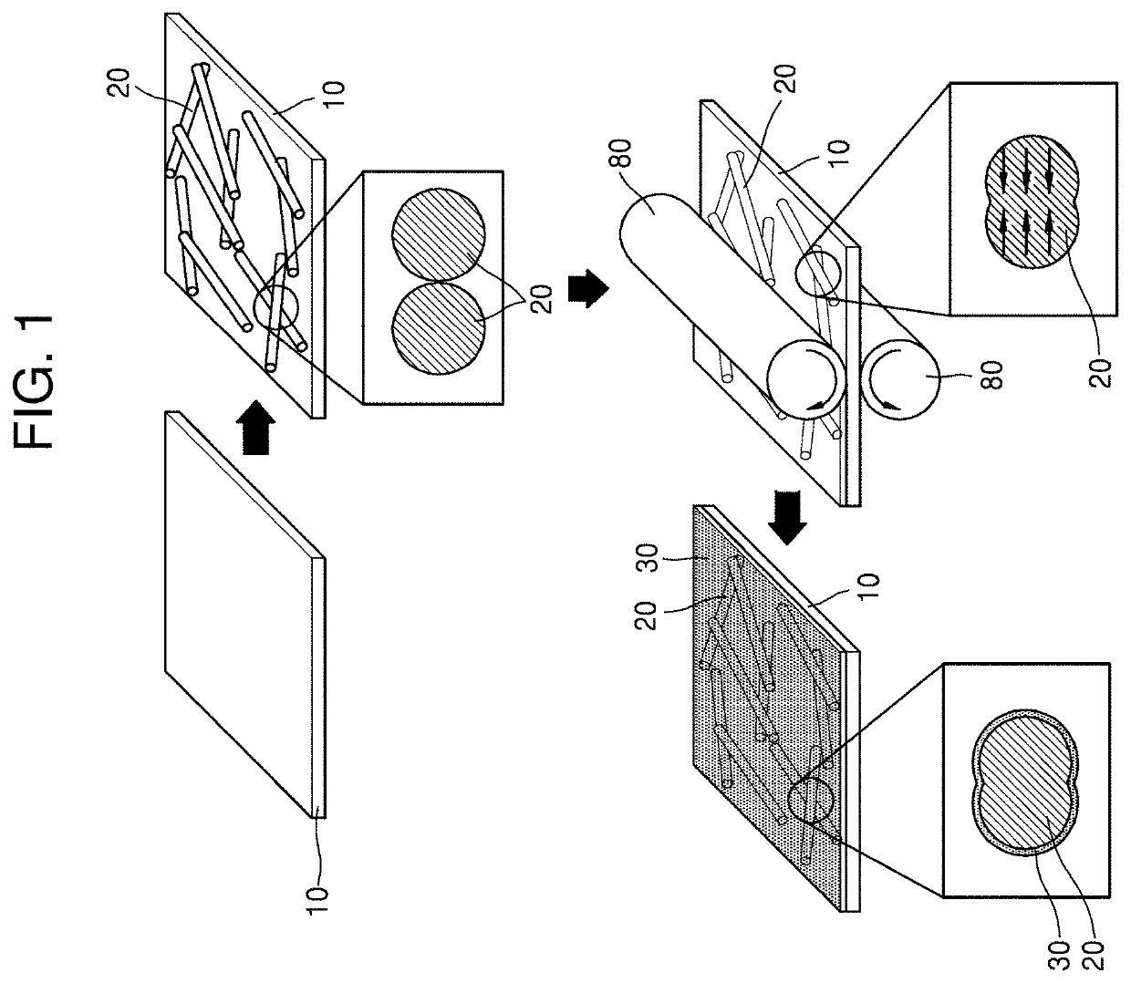 Transparent flexible silver nanowire-based conducting film and manufacturing method thereof