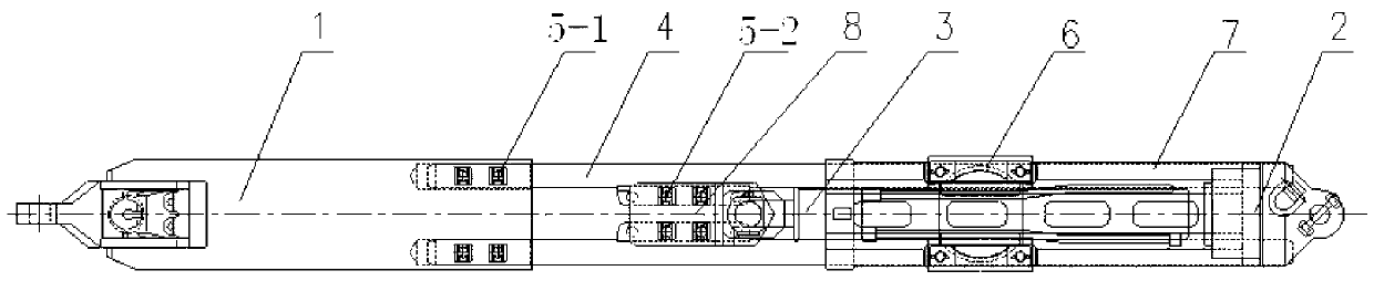 Up-mounted advancing mechanism and thin coal seam hydraulic support