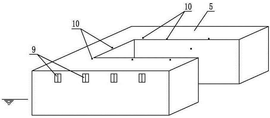 Self-installation type offshore booster station structure and installation method thereof