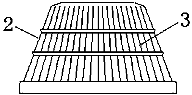 Self-healing filter cap of sand filter and mounting and using method of filter cap