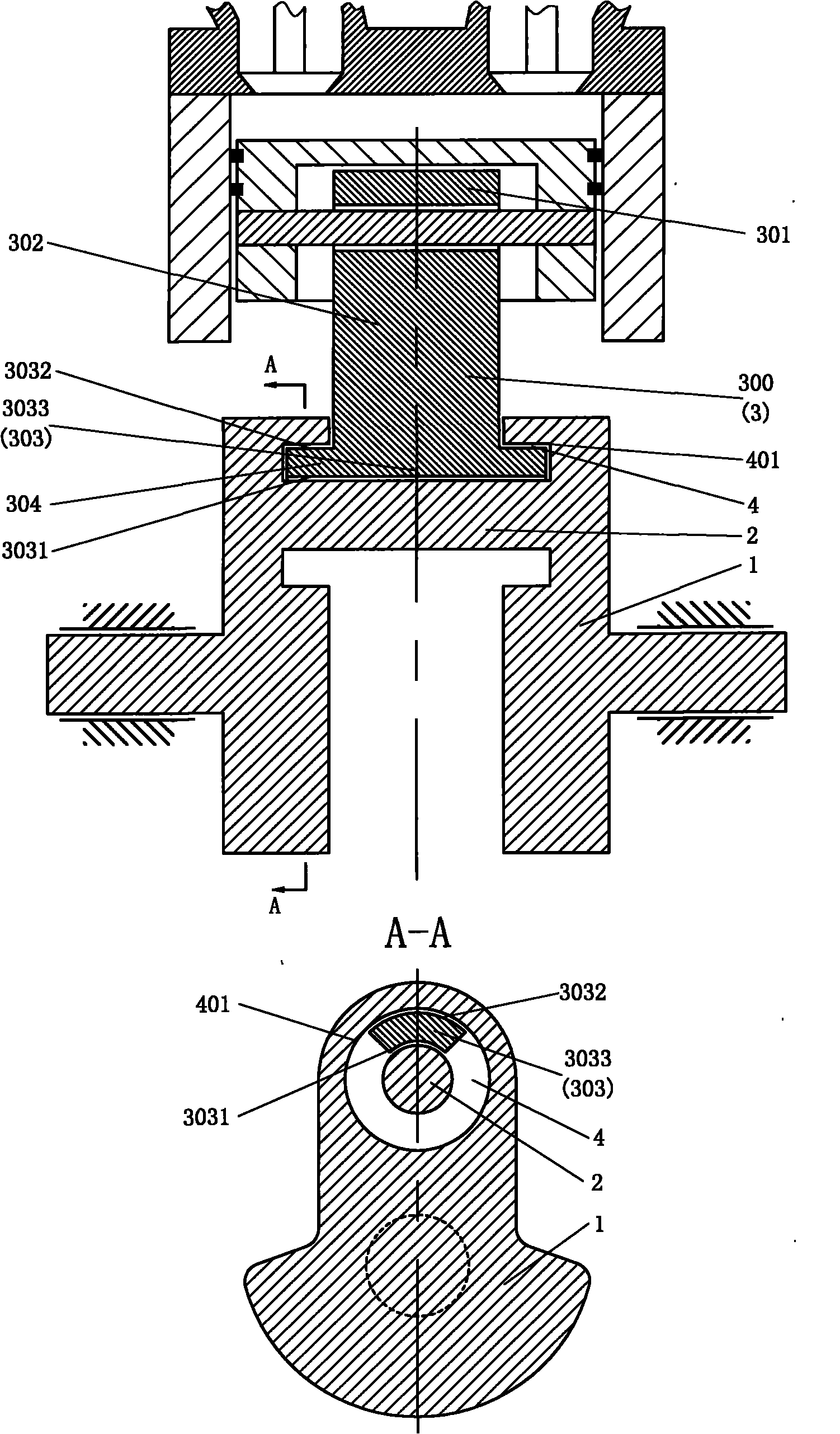 High-efficiency crank connecting rod mechanism