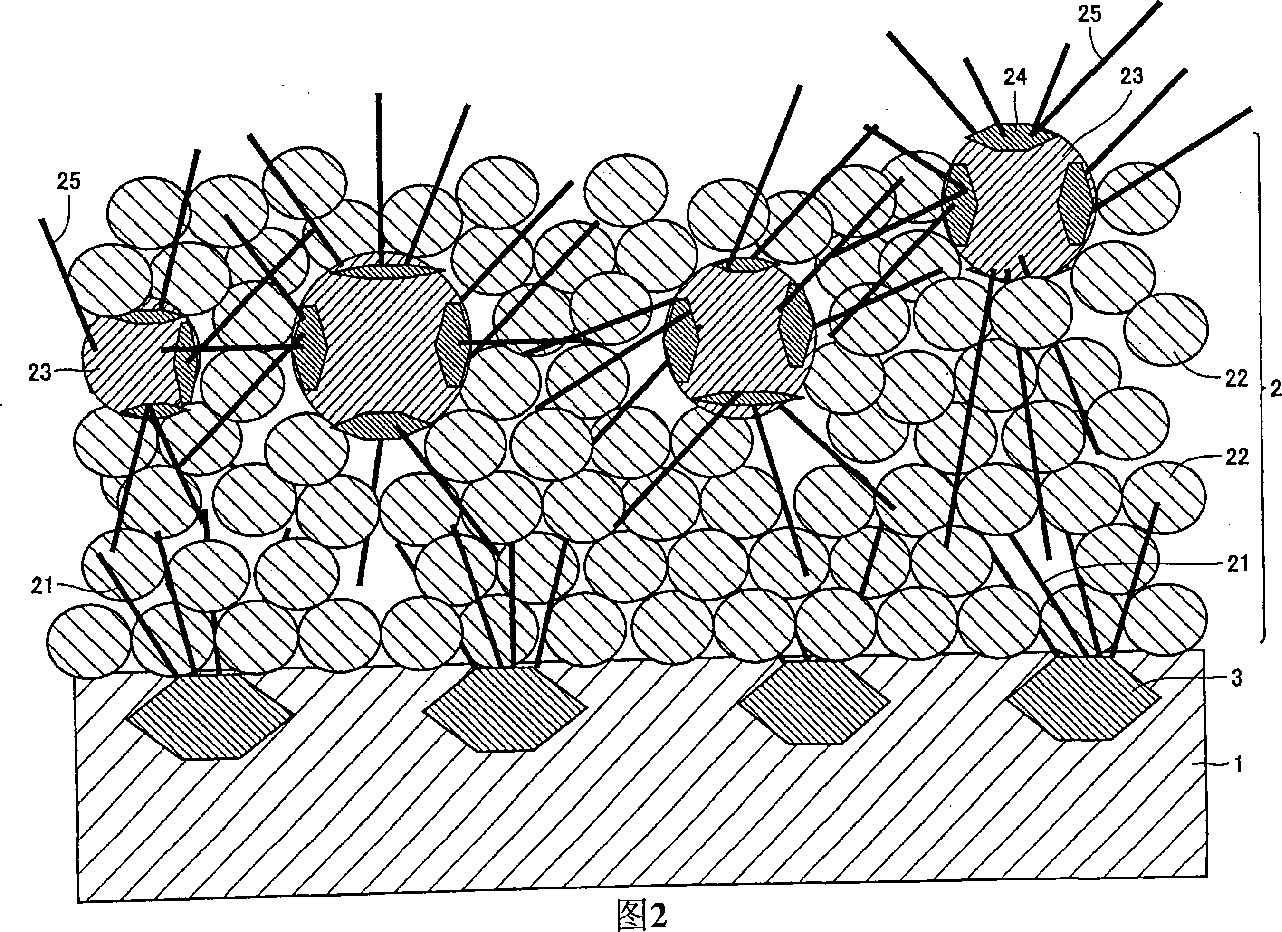 Capacitor electrode member, its manufacturing method and capacitor with same