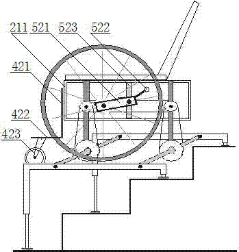 Stair climbing wheelchair