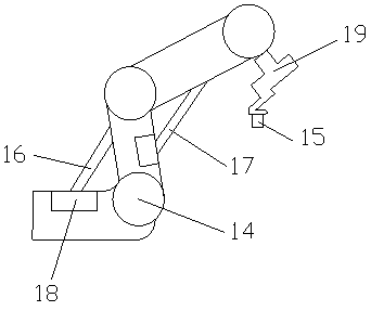 Coating device for mobile phone shells, and coating method thereof