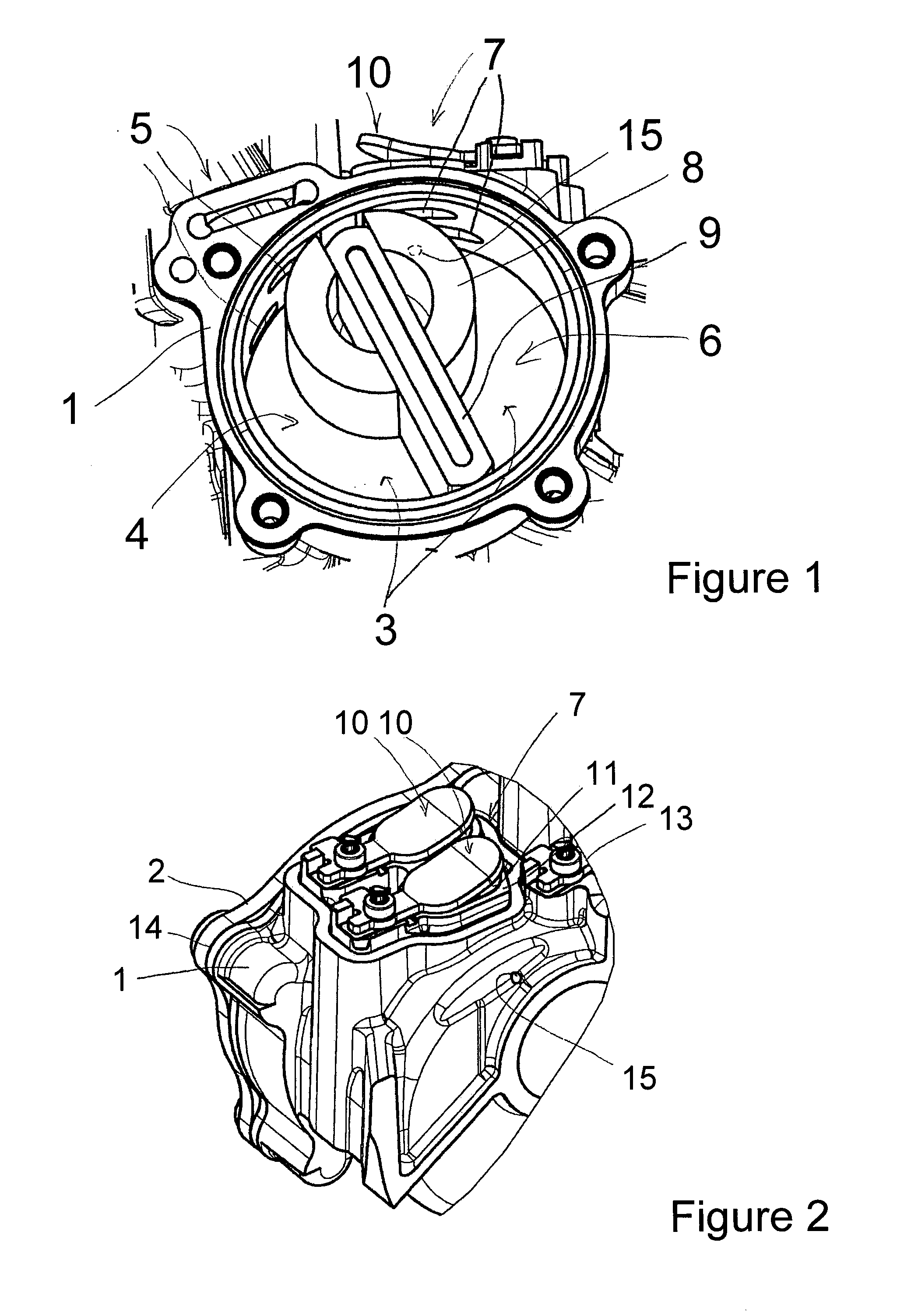 Vacuum pump with ventilating means