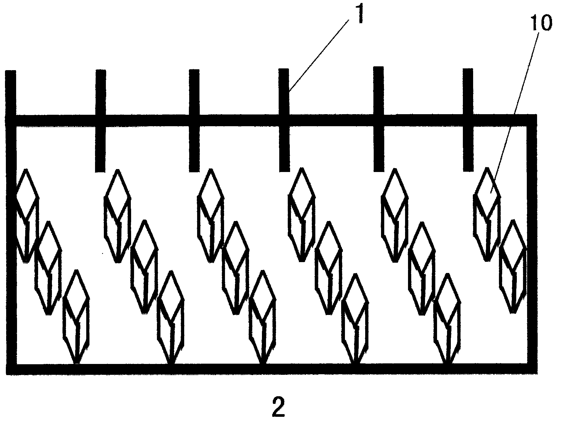 Icebreaking device with simple structure