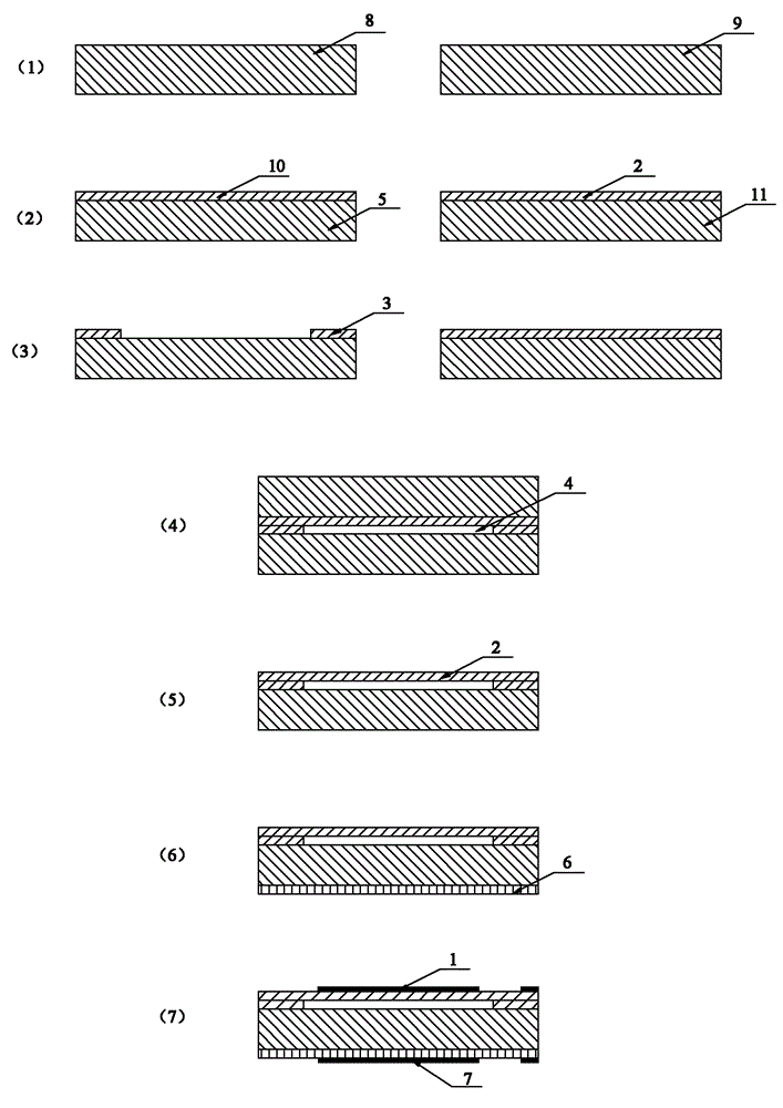 Capactive micro-machined ultrasonic transducer (CMUT)-based super-low range pressure sensor and preparation method thereof