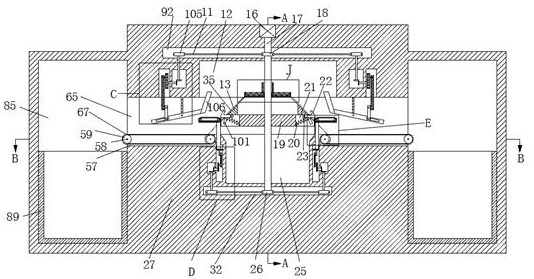 Classification garbage can with garbage bag separation function