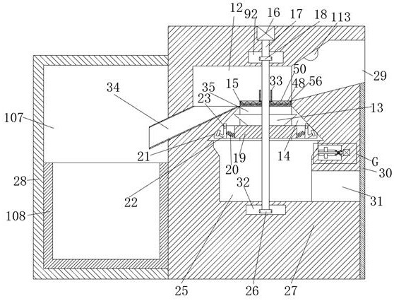 Classification garbage can with garbage bag separation function