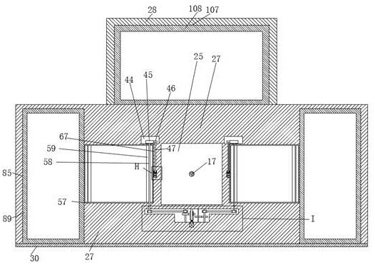 Classification garbage can with garbage bag separation function