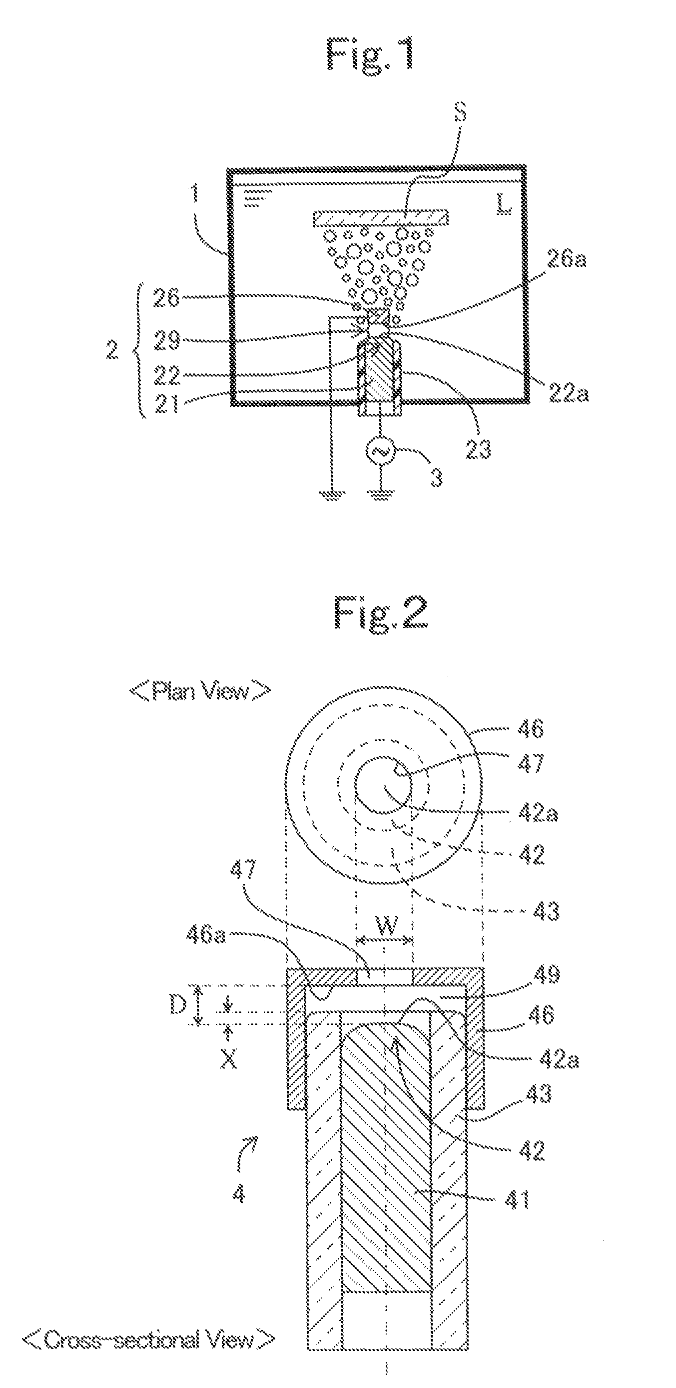 In-liquid plasma film-forming apparatus, electrode for in-liquid plasma, and film-forming method using in-liquid plasma