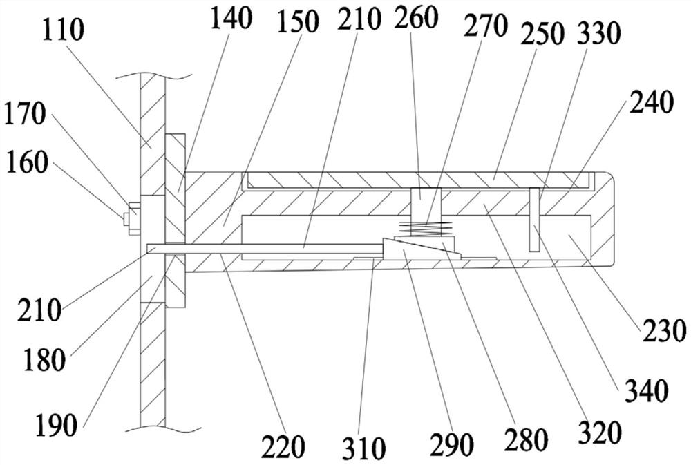 Fixing and supporting piece for tibia osteotomy