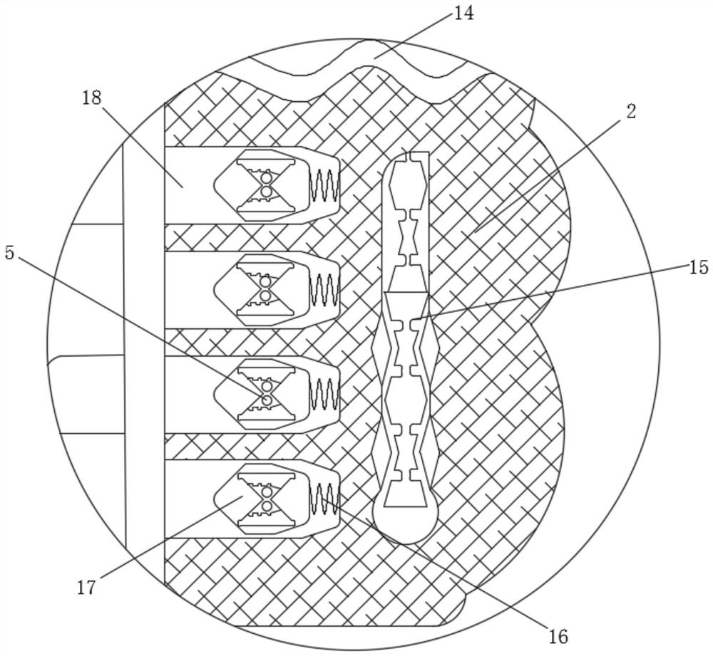 Convenient-to-replace storage equipment for internet sales device